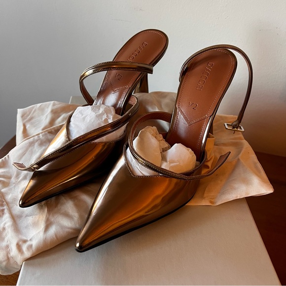 D'ACCORI Arya 100mm patent-leather pumps - Picture 5 of 9